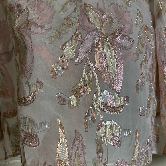 Lilly Pulitzer Women's Giana Silk Top - Picture 8 of 10